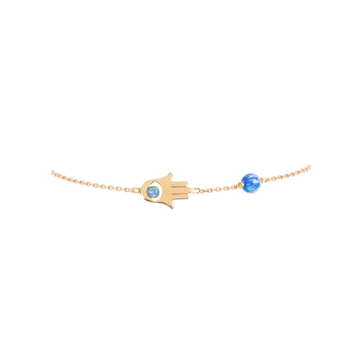 Fatima With 1 Bead Bracelet