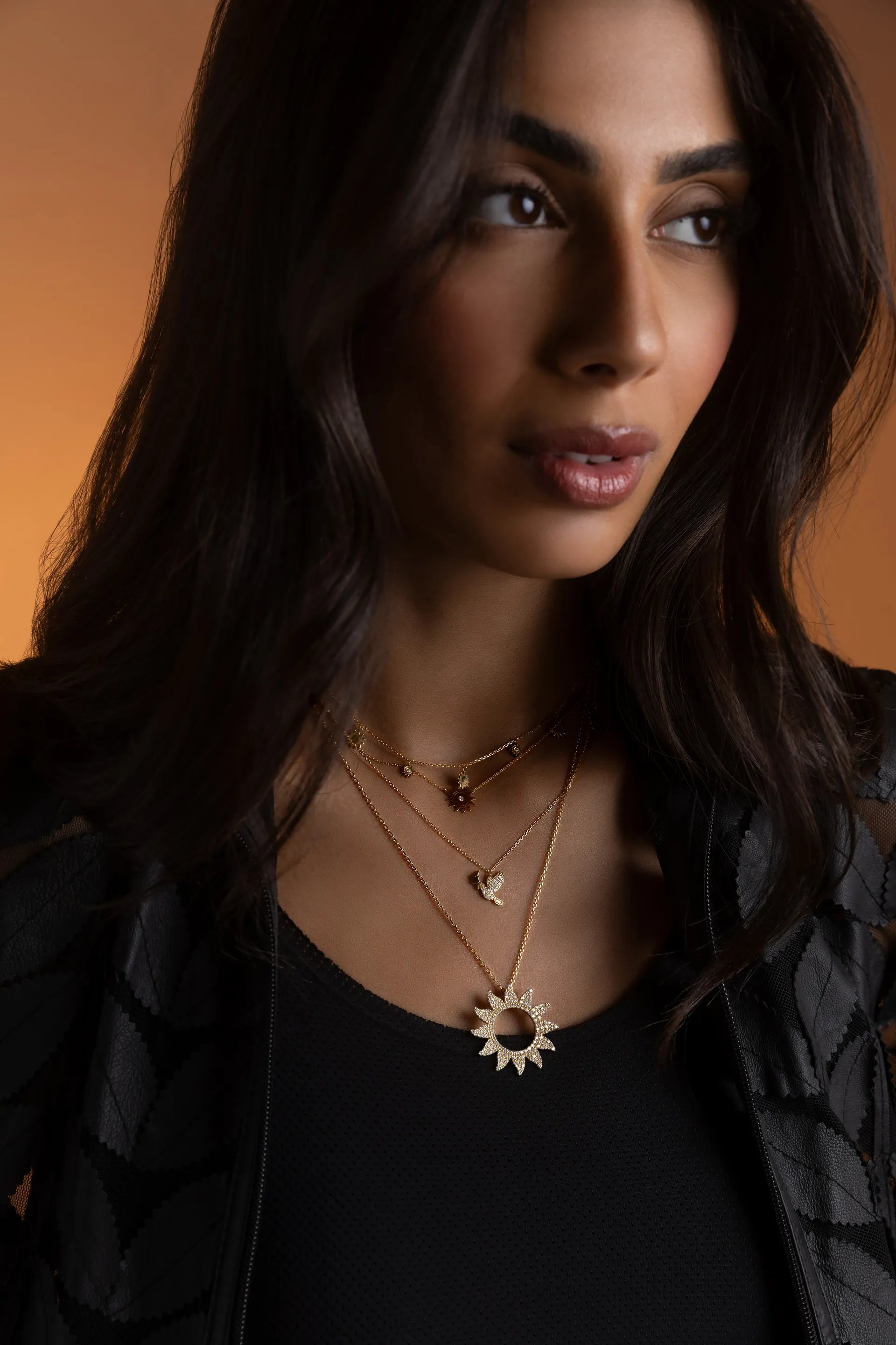 Full Diamonds Sunshine with 70 cm adjustable chain