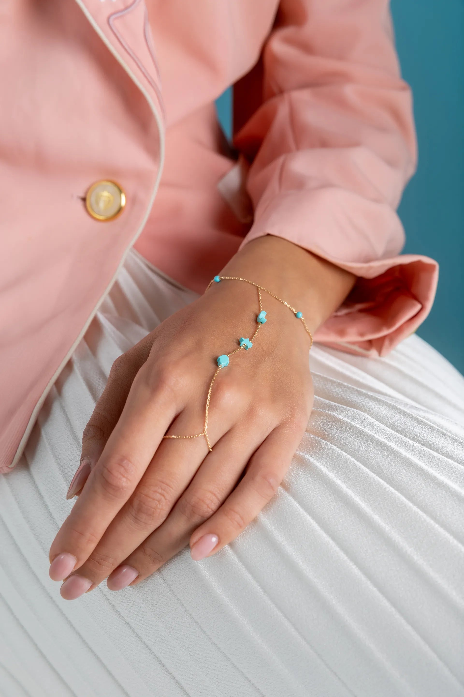 Chams Stones Hand chain